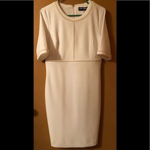 Karl Lagerfeld Sheath Pearl Dress